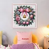 Wreath-14CT Counted Cross Stitch Kit(40x40cm)