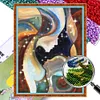(US Local)Figure - 9CT Full Beaded Cross Stitch Kit(30x40cm)