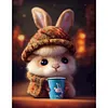 Diamond Painting-5D Full Round Drill Rabbit