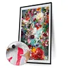 (Big Size)Paint by Numbers Acrylic Painting-Rich Flowers-40*80cm