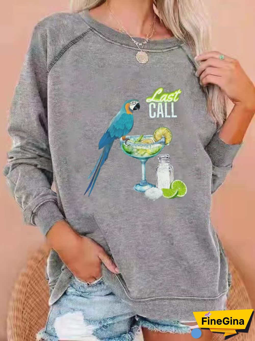 Women's Beach Lover Casual Sweatshirt