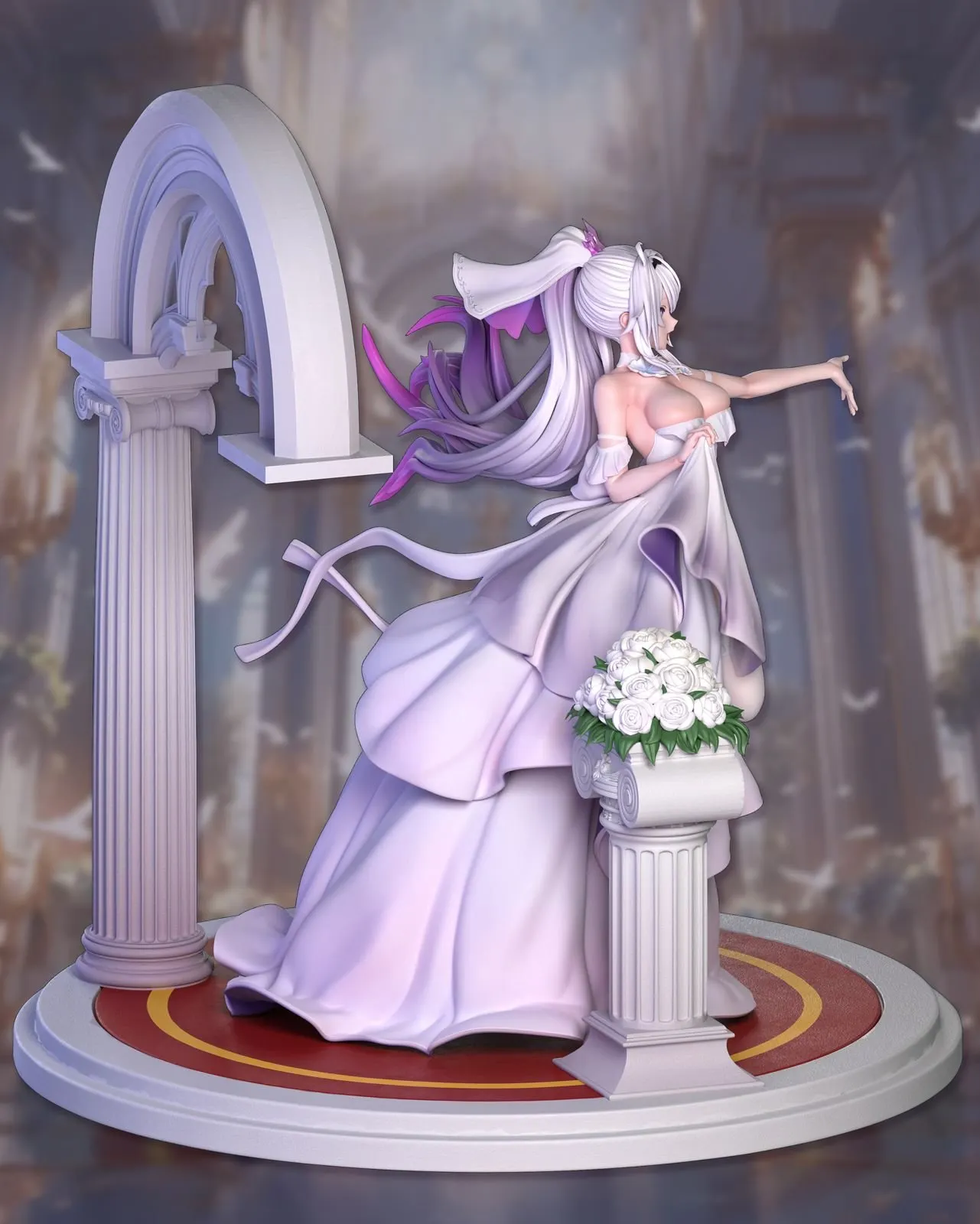 1/6 Scale Wedding Dress Ver. Kiana Kaslana - Honkai Impact 3rd