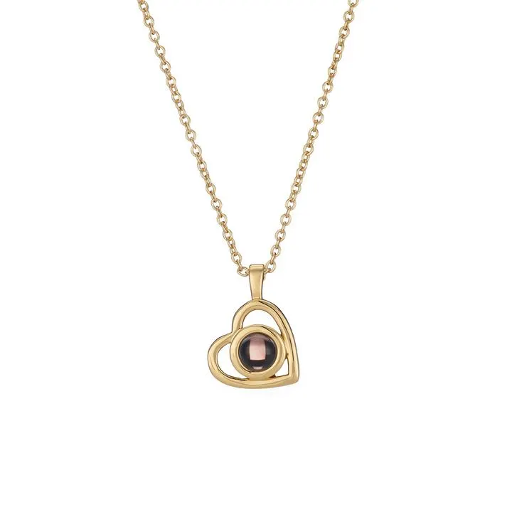 Personalized Heart Photo Necklace Please upload your photo first, and then place an order, we will send it to you after making it