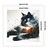 (Stamped/Counted) Cat Scenery-11CT Cross Stitch 40*40cm
