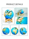 3D Hand-painted Earth Lamp Quran Speaker Bluetooth Eid Mubarak hajj Gifts