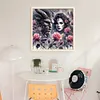 Beauty And Beast-11CT Stamped Cross Stitch 50*50cm/19.69*19.69in