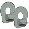 2 Pack Swimming Pool Pipe Holders with Tape Designed Compatible with Intex Pools