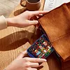 (US Local)DIY Diamond Art Diamond Dot Card Pack 5D Diamond Painting Coin Pouch Gift (Elk)