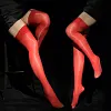 Men's Sissy High Over Knee Oil Shiny Stocking, Femboy Thigh High Stockings, for Cross-dressing Exploring Your Feminine Side