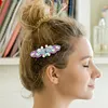 3pcs Butterfly Rhinestone Hair Clip DIY Crystal Bowknot Barrettes
