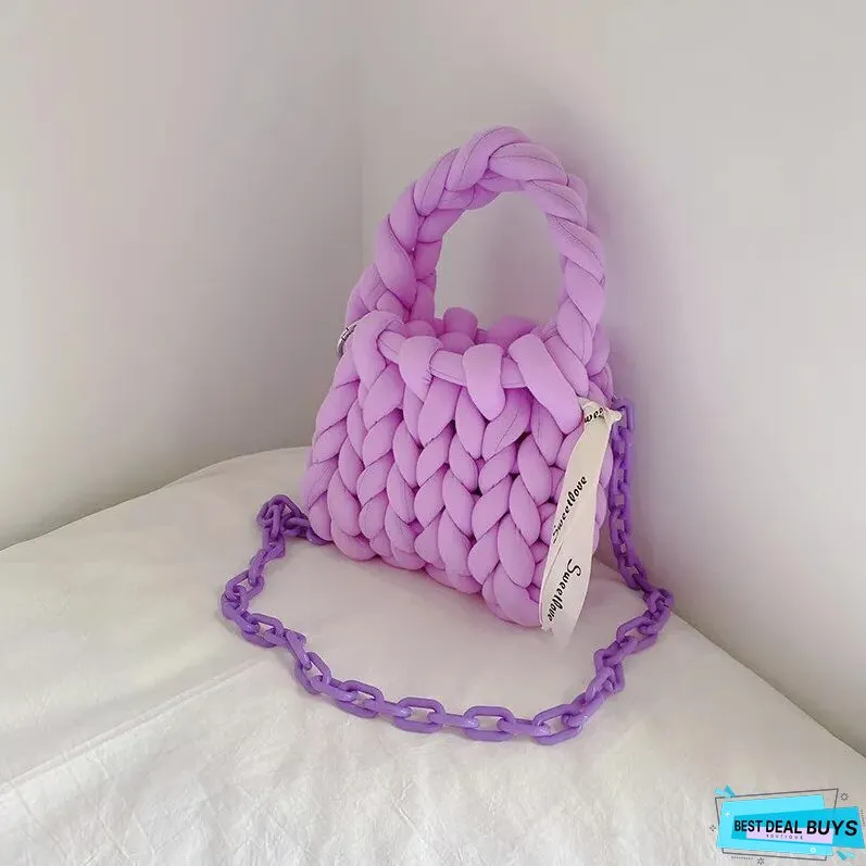 Chunky Knit Bag
