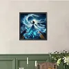 Fille Avec Des Vagues-Perceuse Ronde Peinture Diamant-40*40CM
