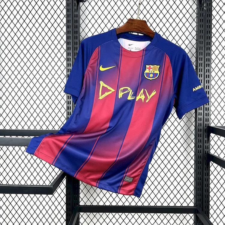 【S~4XL】Barcelona 25/26 "Ed Sheeran" Special Edition Jersey