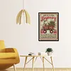 (Counted/Stamped) 11CT Christmas Trailer-Cross Stitch 40*55cm/15.75*21.65in