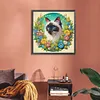 Diamond Painting-DIY Crystal Rhinestone Cat