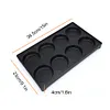 8-Hole Egg Burger Machine Reusable Meat Fryer Plate Bread Mold Pan for Gas Oven