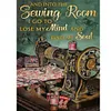 Sewing Machine - Full Round Diamond Painting(40*50cm)