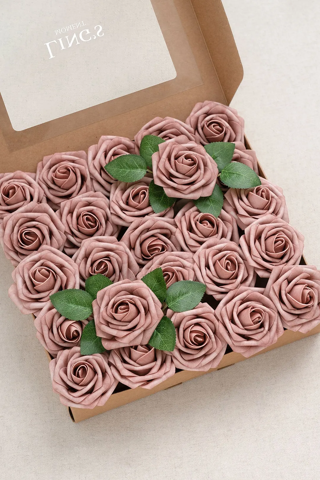 3" Foam Rose with Stem - 56 Colors