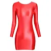 Men's sexy glossy dress