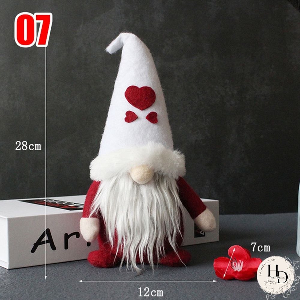 34Styles Swedish Tomte Dwarf Faceless Plush Doll Rudolph Gnomes Dwarf Santa Claus Elf Doll Ornaments