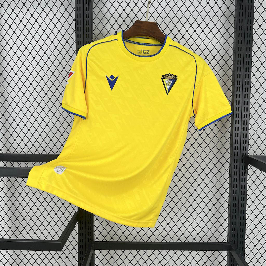 2025-2026 C&aacute;diz Home Football Shirt 1:1 Thai Quality Maxi Kit