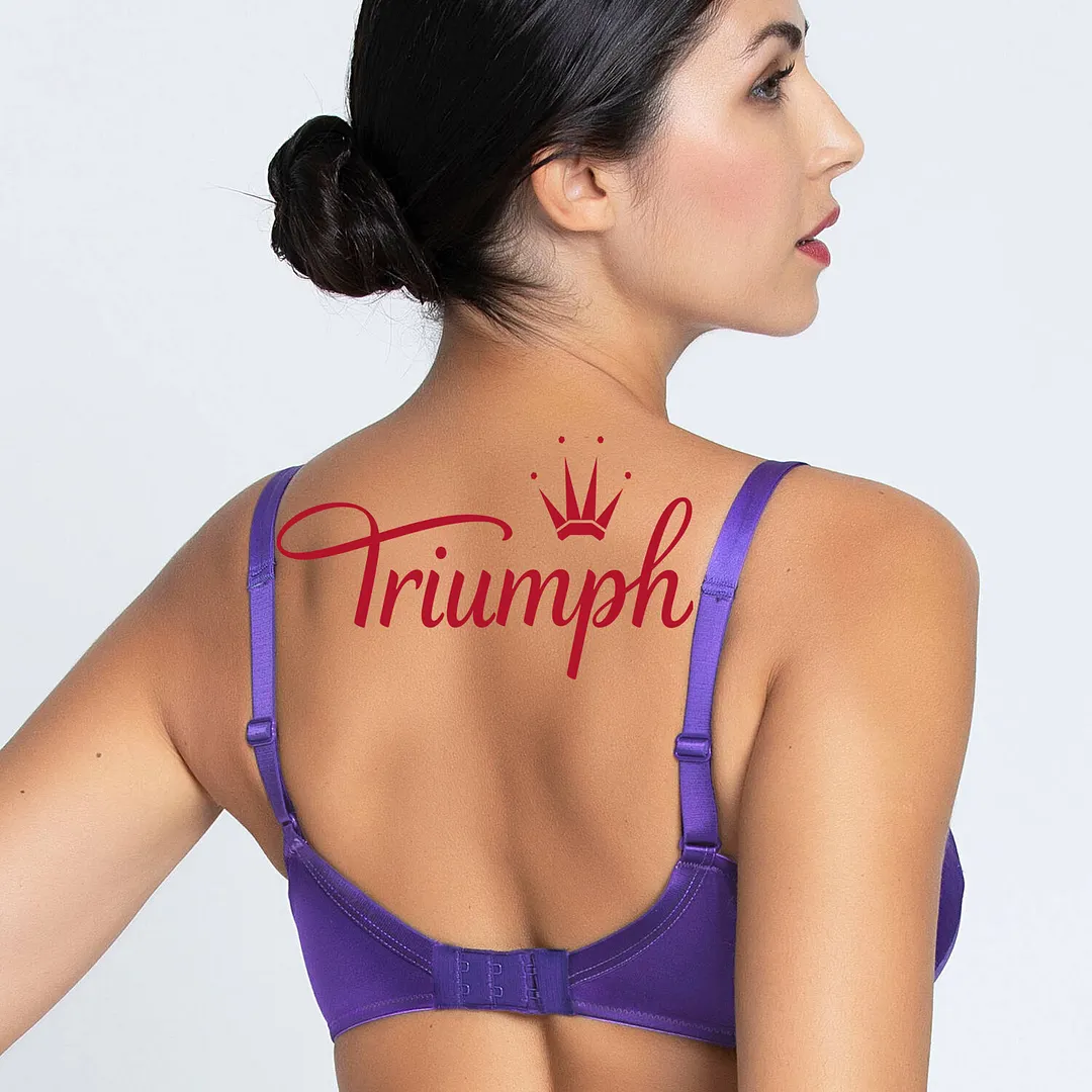Triumph - (3 pe&ccedil;as) soutien de seda com fio de conforto