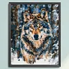 Wolf - 9CT Full Beaded Cross Stitch Kit(31x40cm)