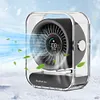Desk Fan LED Display Portable Table Desktop Air Circulator Fan Quiet Small Fan