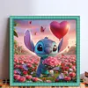 Stitch Holding A Rose-11CT Stamped Cross Stitch 40*40cm/15.75*15.75in