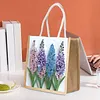 Diamond Painting Hyacinth Bouquet Tote Bag Handbag