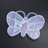 Dessin anim&eacute; diamant peinture perceuse bo&icirc;te de perle &eacute;tui de rangement bricolage &eacute;tui transparent (papillon)