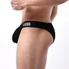 Men's Lace Mesh Bikini Low Rise Briefs Soft Breathable Underwear