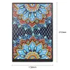 DIY Mandala Special Shaped Diamond Painting 50 Pages A5 Diary Book Notebook