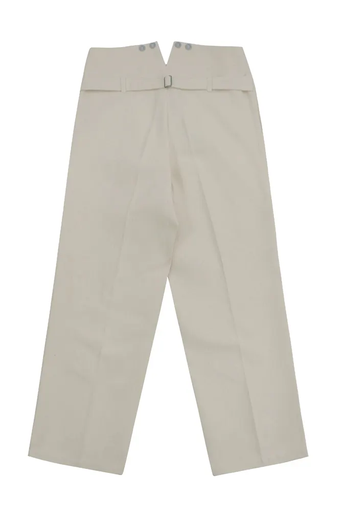   Empire German M1915 Summer HBT Off-White Drill Service Trousers German-Uniform