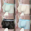 Ice Silk Breathable Mesh Transparent Sexy Underwear