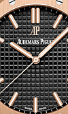 Rose Gold 904L Steel Black - Automatic Watch - 41mm