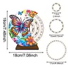 Special Shape Flowers Butterfly Diamond Painting Spinning Calendar for Beginners