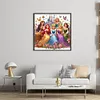 Princesses - 11CT Stamped Cross Stitch - 50*50cm - Disney