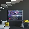 Diamond Painting -DIY Full Square Drill Butterfly Saying