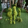 Simulation de D&eacute;corations de Lapins Floqu&eacute;s