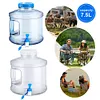 7.5L Drinking Water Bucket with Faucet Large Capacity for Self-Driving Tour