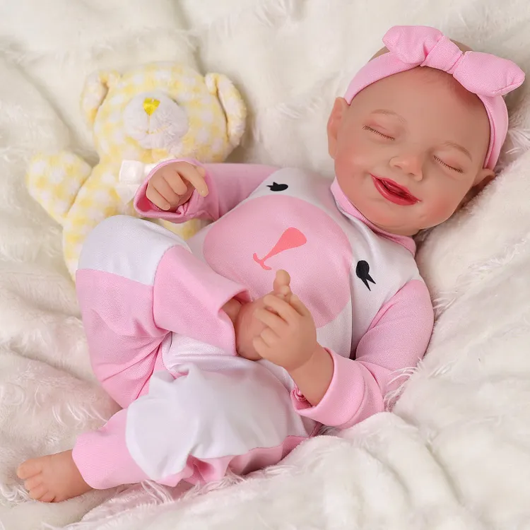 [90Days Lowest Price]Babeside Sleeping Reborn Baby Olivia 15'' Little Infant Girl Best Gift for Kids