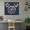 11CT Cartoon Mickey mouse head Character - Stamped Cross Stitch 46*51cm/18.11*20.08in Mickey Avatar