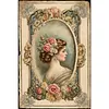 Vintage Victorian-Full Round Diamond Painting 40*60cm