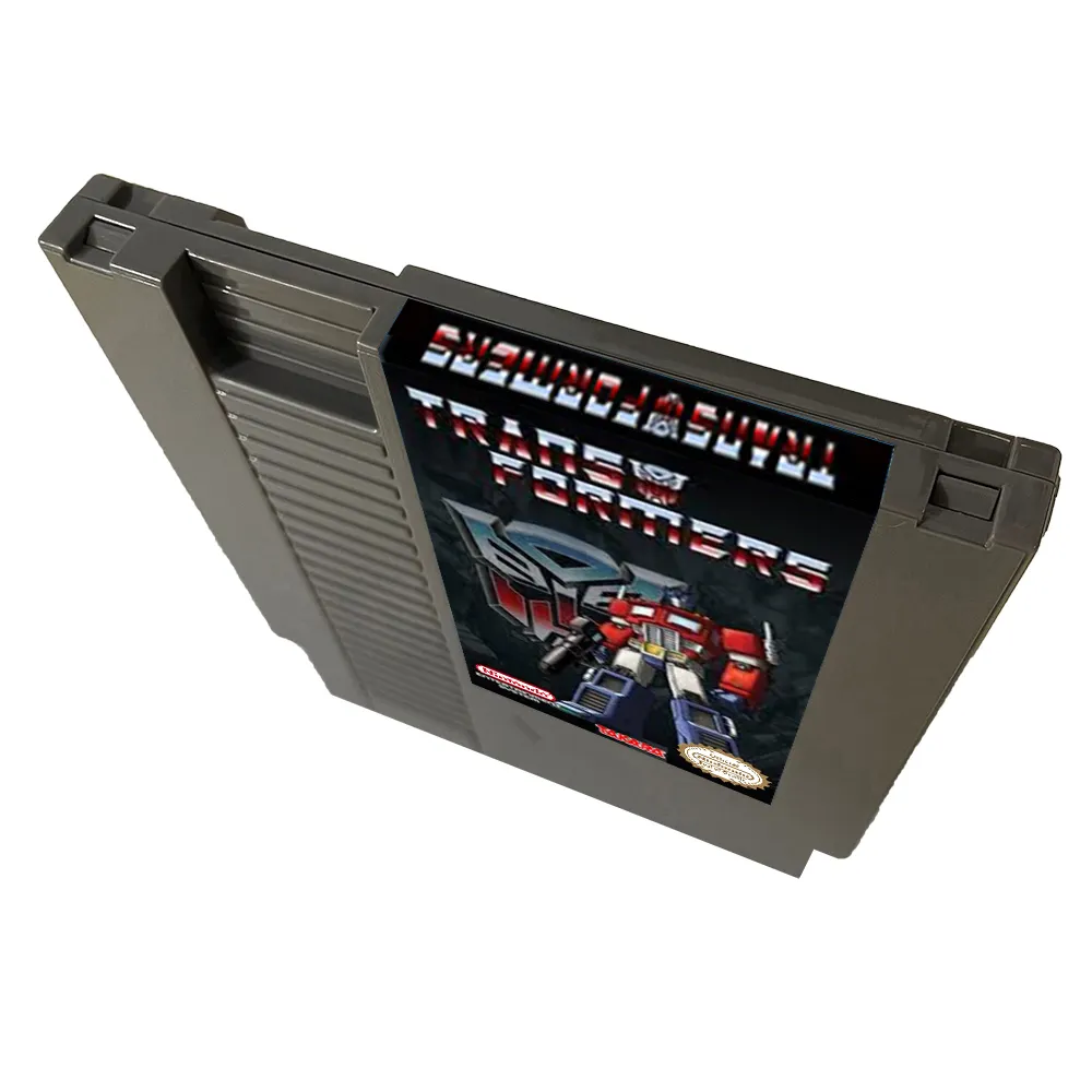 Transformers NES For Nintendo Entertainment System Console - 8 Bit Game Cartridge