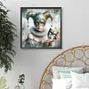 Diamond Painting-5D Full Round Drill Clown(40*40 CM)