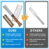 Double-sided folding saw, outdoor camping portable small hand saw, wood saw, household butterfly saw