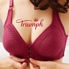 Triumph - 【M-7XL】Triumph -Nowy seksowny biustonosz damski 2024 bezszwowa wygodna bawełniana bielizna bez stali