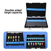 Double Sided Fishing Tackle Box Fishing Storage Case Portable for Fishing Lovers