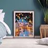 Diamond Painting-DIY Full Round Drill Town River